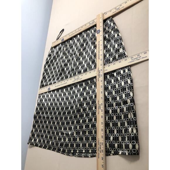 Style & CO. Collection Pencil Skirt Women 14 Lined 100% Silk Lined Zipper Back - Picture 4 of 6